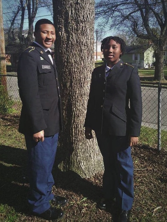 Strong Family in uniform